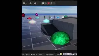 Interactive Slime Shader Based on Vertex Animation in Unreal Engine #shorts