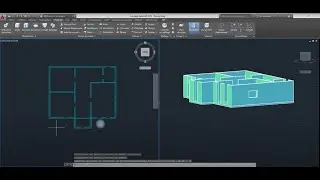 07   Passage d'un dessin  de 2D vers 3D AutoCAD