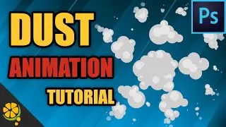 2D Game VFX Tutorial - Easy Dust Explosion In Photoshop
