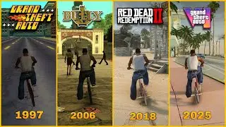 CJ GOES TO ALL ROCKSTAR GAMES
