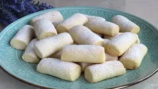 crumbly cookies on water in a matter of minutes. Vegetarian cookies