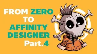 Affinity Designer : Easy Stroke Line Creation & Panel Guide