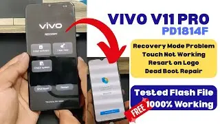 Vivo V11 Pro PD1814F Stuck on Recovery Mode, Touch Not Working 100% Fix 2024 Method | A2GSM
