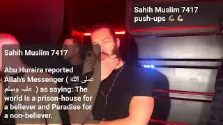 Andrew Tate secret message 7417 push-ups & reading Quran #cobratate #hadith #quran Hadith 7417