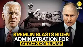 Trump shooting: Russia accuses Biden of creating atmosphere for attack on Trump | WION Originals