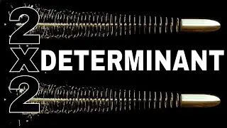 How to Find Determinant of 2x2 Matrix