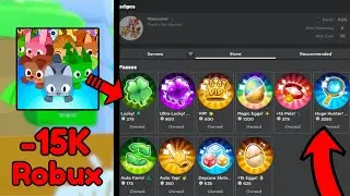 I Bought EVERY GAMEPASS In Pet Simulator 99 EARLY!