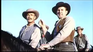 Rage at Dawn (1955 American Technicolor Western film) Randolph Scott, Forrest Tucker, Mala Powers