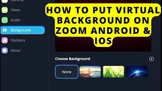 How To Put Virtual Background On Zoom Android & iOS