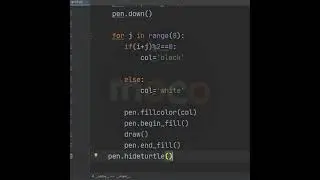 Make a ChessBoard Using Python 