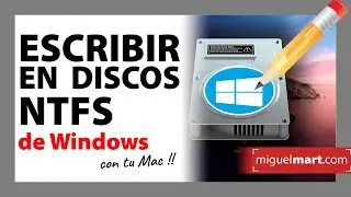 Cómo ESCRIBIR EN DISCOS NTFS conn Mac   ✅ NTFS Mac GRATIS escribe en discos de Windows