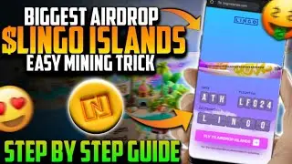 FREE $LINGO Airdrop Step By Step Guide| LINGO Coin Airdrop |LINGO Islands Airdrop Farming Fast Trick