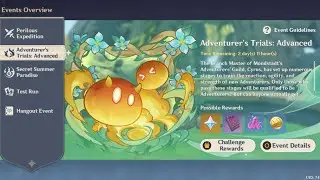 Adventurer's Trial: Advanced [part 2 ] ▢ Sequential Trial [GENSHIN IMPACT]