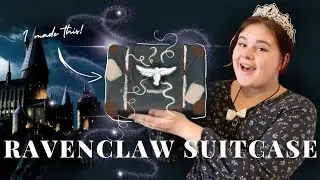 Making a Ravenclaw Suitcase | Harry Potter DIY
