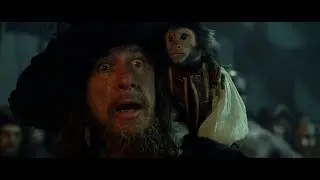 Pirates of the Caribbean: The Curse of the Black Pearl - Elizabeth Meets Barbossa (HD)