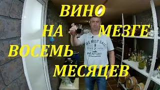 Красное сухое вино. Завершение мацерации через 8 месяцев.