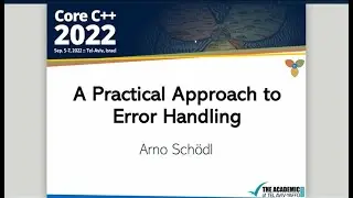 A Practical Approach to Error Handling