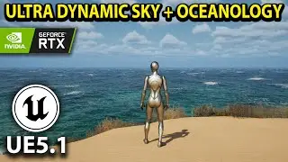 Oceanology + Ultra Dynamic Sky | Unreal Engine 5.1