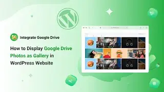 How to Display Google Drive Photos as Gallery in WordPress Website