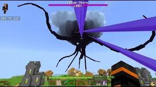 MCSM REPLICA Wither Storm Add-on[MCPE-MCBE]Wither Storm In Minecraft,EnderFoxBoy MC🦊!!!