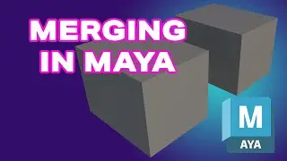 Learn Easy ways to Merge Faces in Maya