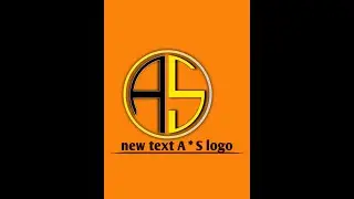 How to Create A+S Logo In Pixellab