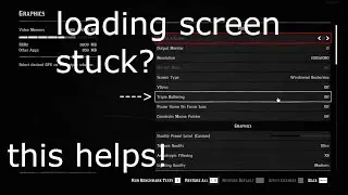 red dead redemption 2 loading screen stuck solution! (2021)