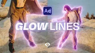 Glowing Lines Effects Rotoscope | Adobe After Effects Tutorial