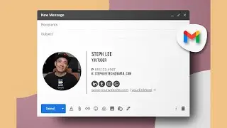How to add a custom signature, image, and website link in Gmail in 2024 - Full Guide