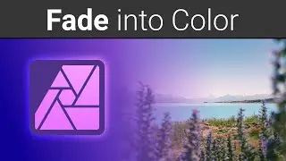 Affinity Photo Fade Out Pictures using Gradient Mask