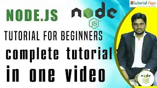 Node.js Tutorial for Beginners - 2022 | Learn Node in 1 Hour | Node.js Installation | Node.js Server