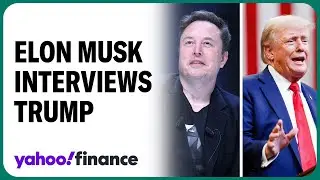 Elon Musk interviews former President Trump: