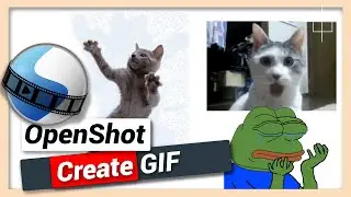 How to Create GIF | OpenShot Tutorial