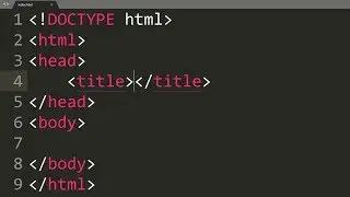 Знакомство с основным каркасом страницы | Курс HTML & CSS | Занятие №1