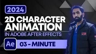 How to Make 2D Character Animation in Adobe After Effects 2024 | Character Animation After Effects