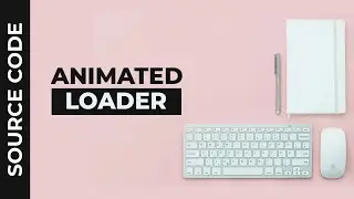 Simple Preloader Animation using HTML and CSS | CSS Loader