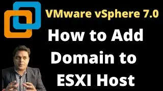 How to add Domain Controller to ESXI Host! Configure NTP Services! VMware vSphere Course !