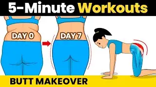 DO FOR 7 DAYS AND SEE WHAT HAPPENS - 100% - Amazing Butt Makeover Transformation
