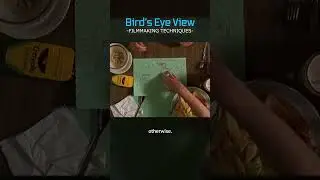 Birds Eye View Camera Angle in Filmmaking #shorts