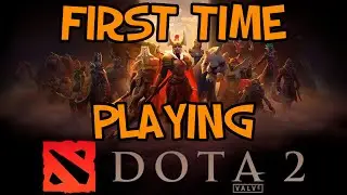 2 League Player's First Dota Match! - Dota 2