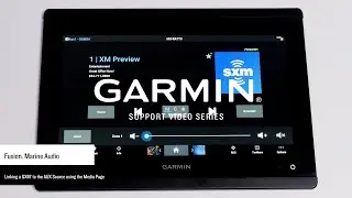 Garmin Support | Fusion® Marine Stereos | Linking a GXM™ to the AUX Source