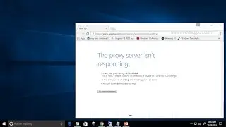 How to fix proxy server is refusing connections