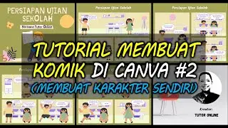 Membuat Komik di Canva #2 (Membuat Karakter Sendiri)