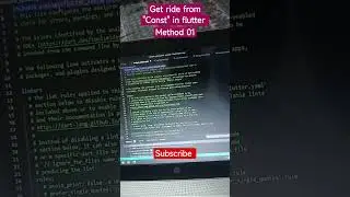 get a ride from const in flutter 