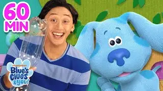 Games You Can Play INDOORS w/ Blue and Josh! 🧩 | 60 Minutes | Blues Clues & You!