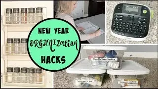 ORGANIZING HACKS & TIPS FOR YOUR HOME | HOW TO GET ORGANIZED IN THE NEW YEAR | my organizing tips