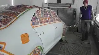 Шкода  покраска кода