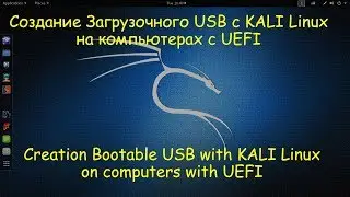 Создание Live USB с Linux KALI на UEFI Firmware
