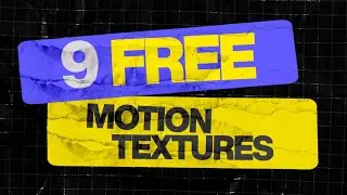 9 FREE Motion Textures for Video Editing
