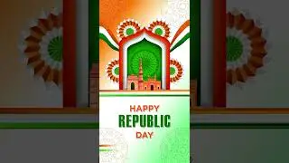 Happy Republic Day Celebration Animation, 26January, After Effects Animation 
